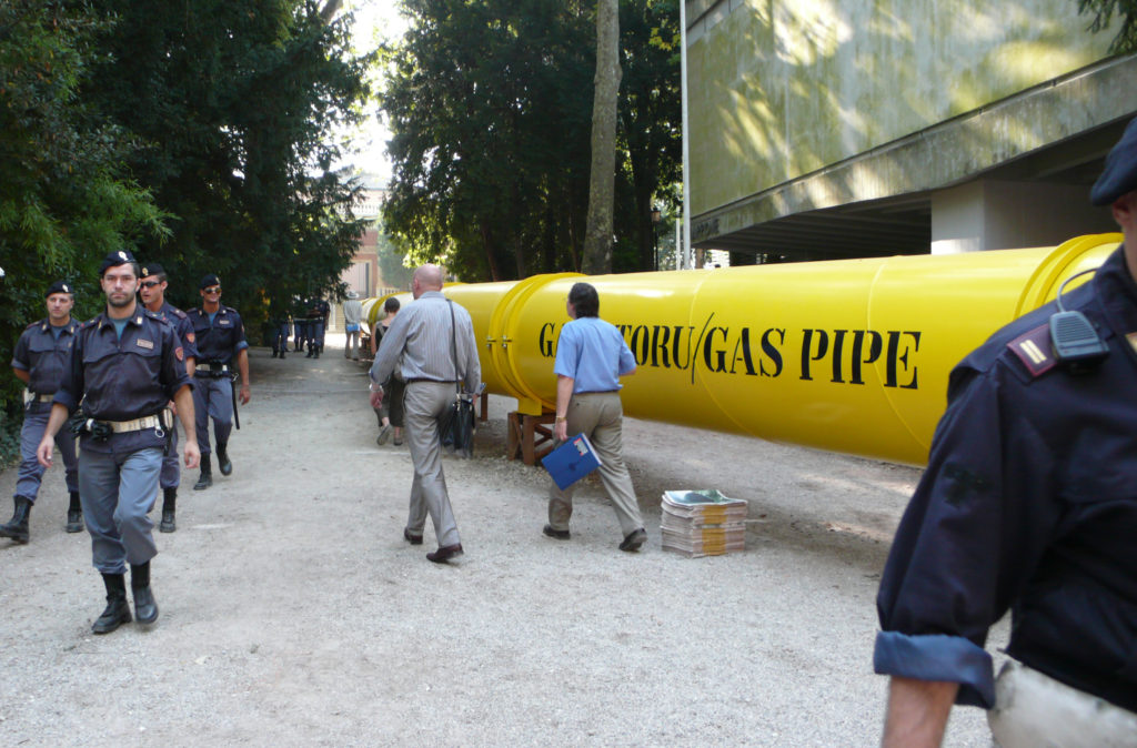 salto gas pipe